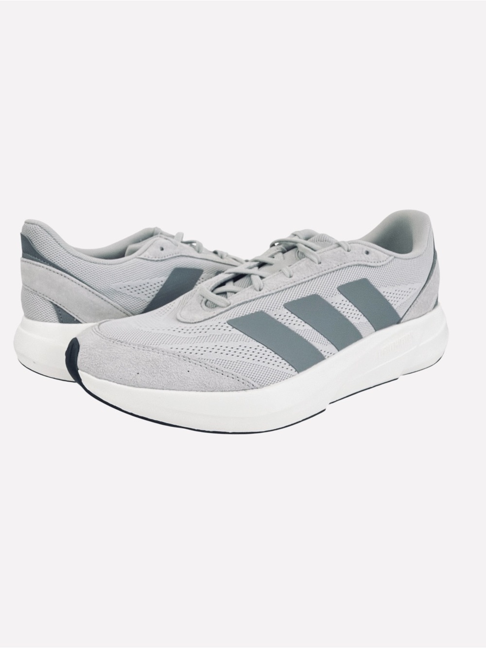 Adidas Lightshift JH9313 Grey Running Athletic Shoes Men’s Size 13